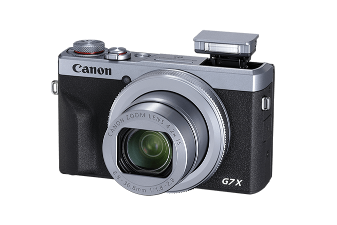 Canon g7x III flash up