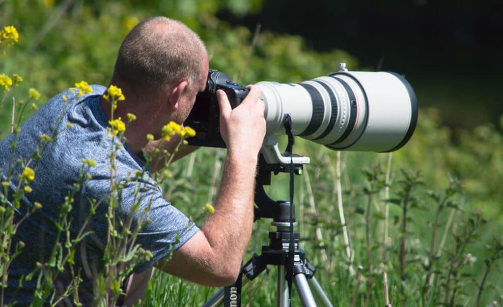 Photography with Super Telephoto Lens